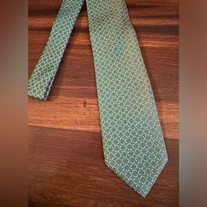 🌿SALE🌿BROOKS BROTHERS 346 Vintage Pure Silk Green Necktie